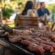 churrasco - Sonhar com churrasco: entenda o que o sonho revela sobre fartura, vida social e afetos e o que muda quando a carne queima