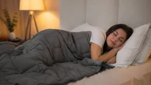 Peso extra sobre o corpo ajuda a dormir melhor? Cobertor anti-ansiedade divide opiniões e exige atenção antes da compra