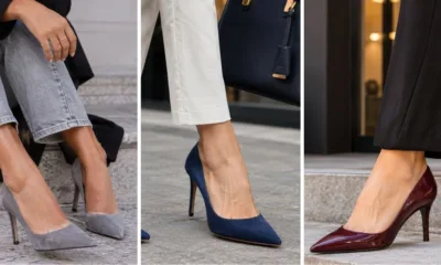 cores sapato cp - Bordô, cinza e azul-marinho: as três cores de sapato que salvam qualquer look e ainda deixam a produção mais estilosa