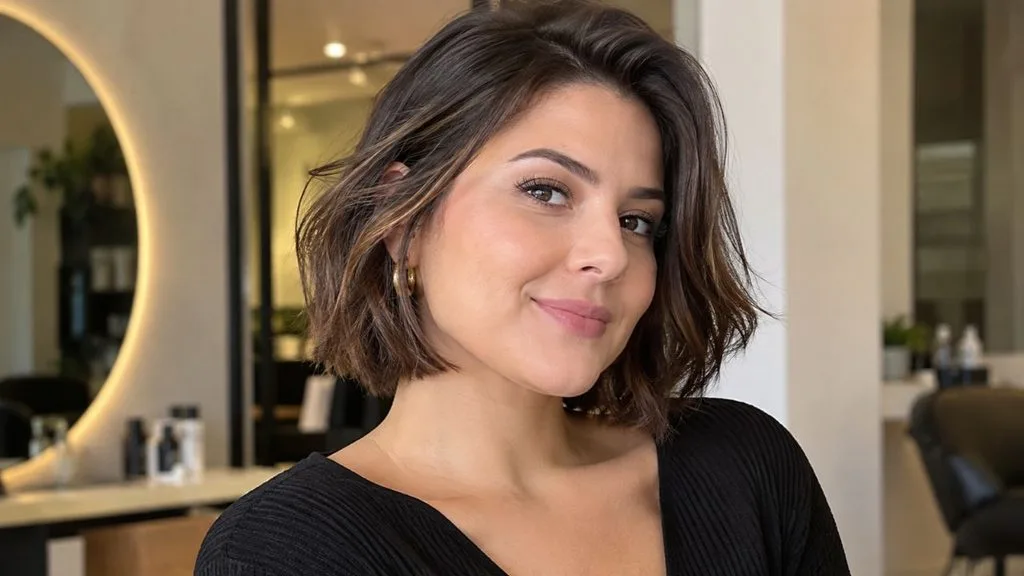 corte cabelo redondo 4 - Os 3 melhores cortes para quem tem o rosto redondo, e o último é o que eu mais recomendo