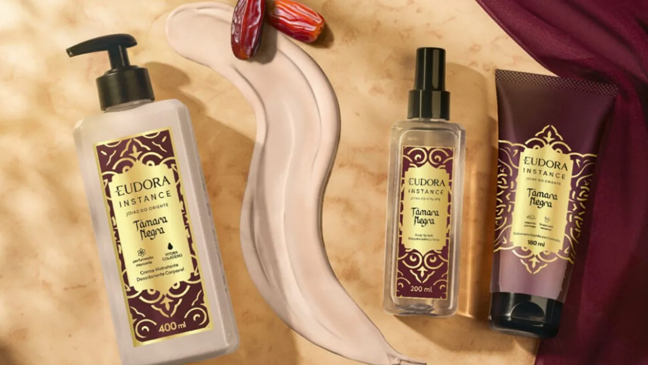 eudora 1024x587 1 - Mercado de perfumes árabes cresce 380% no Brasil e Eudora lança Joias do Oriente: veja como a técnica do layering faz o perfume durar mais