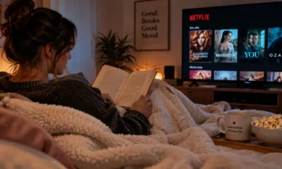 lendo livro assistindo - Maratona de fim de semana: 4 séries que prendem do início ao fim e a dica de livro que fecha com chave de ouro