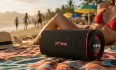 lg blast - LG lança a xboom Blast: nova caixa de som promete 36 horas de bateria e resistência para qualquer festa