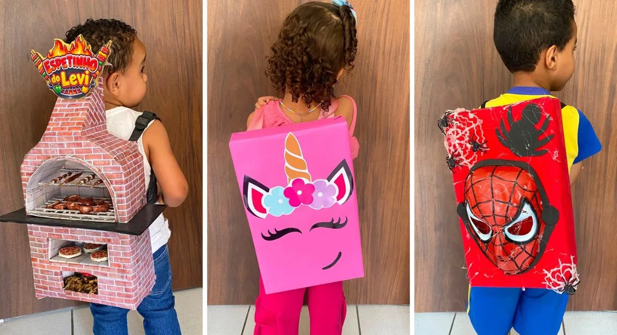 mochila maluca menino menia - Semana da Criança: 11 modelos de mochila maluca para menino e menina