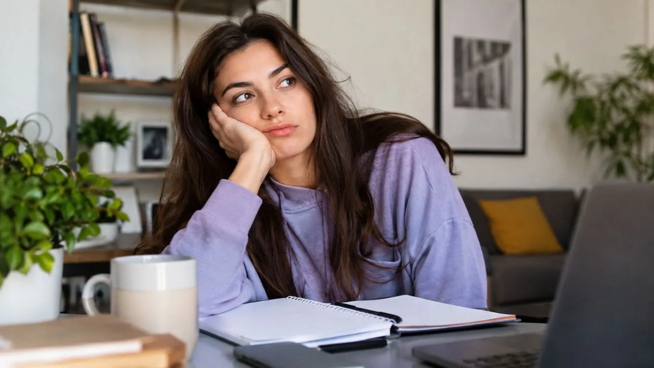 mulher preguica cansada - Procrastinação ou preguiça? Veja 5 comportamentos que revelam a diferença e como identificar o seu padrão