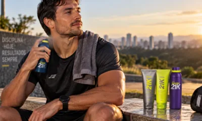 natura kaiaik21k - Natura lança Kaiak 21K com tecnologia inédita Fresh Amplify: novo perfume promete frescor que resiste ao treino mais pesado