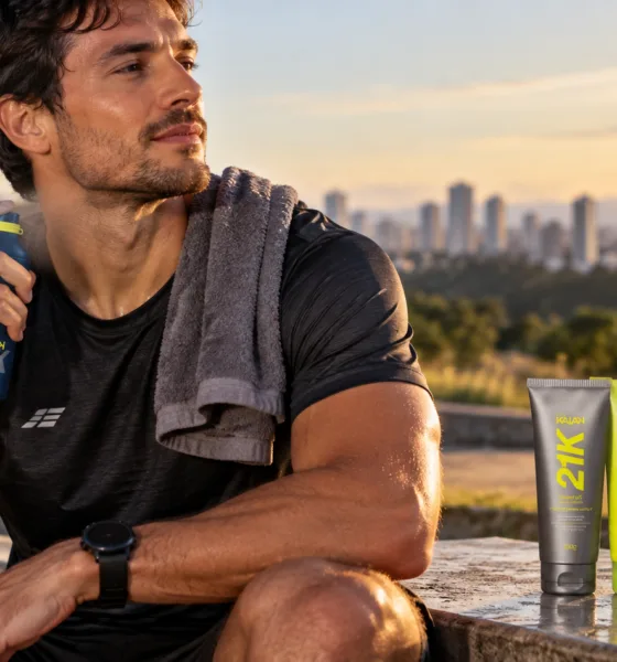 natura kaiaik21k - Natura lança Kaiak 21K com tecnologia inédita Fresh Amplify: novo perfume promete frescor que resiste ao treino mais pesado