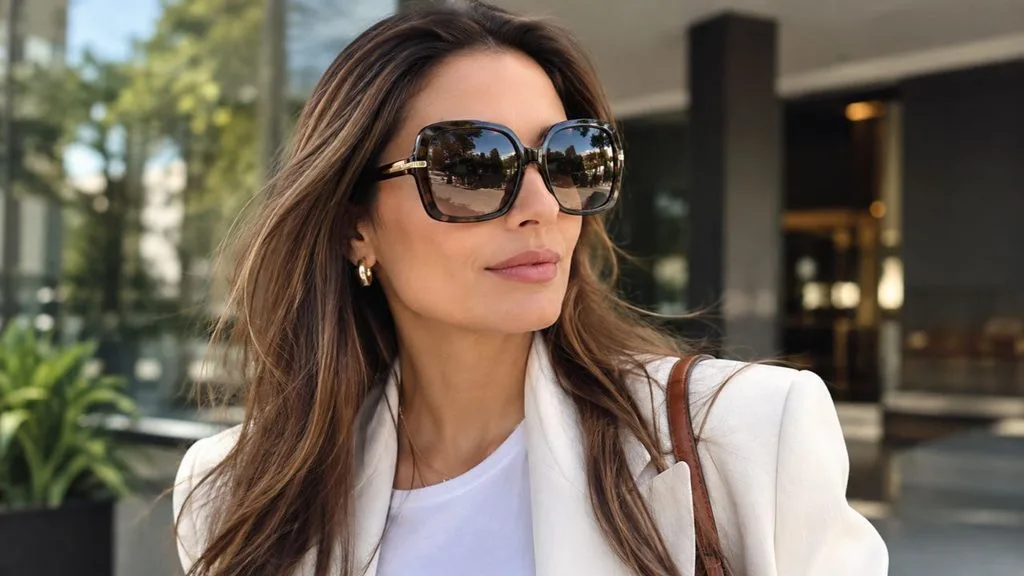 oculos chique 2 - 5 modelos de óculos que mulheres de alto padrão sempre têm no guarda-roupa e o motivo por trás da escolha