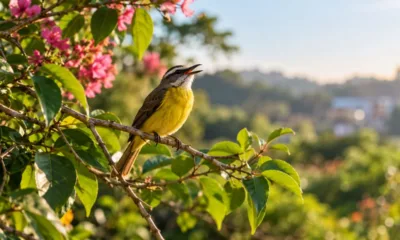 passarinho - Sonhar com passarinho é sinal de boa notícia? Descubra o que a cor, o canto e o comportamento da ave dizem sobre você