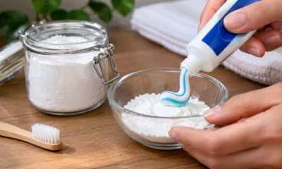 pasta bicarbonato - Pasta de dente com bicarbonato ganha fãs na limpeza da casa: entenda como a dupla age, onde usar e o cuidado que evita estragos