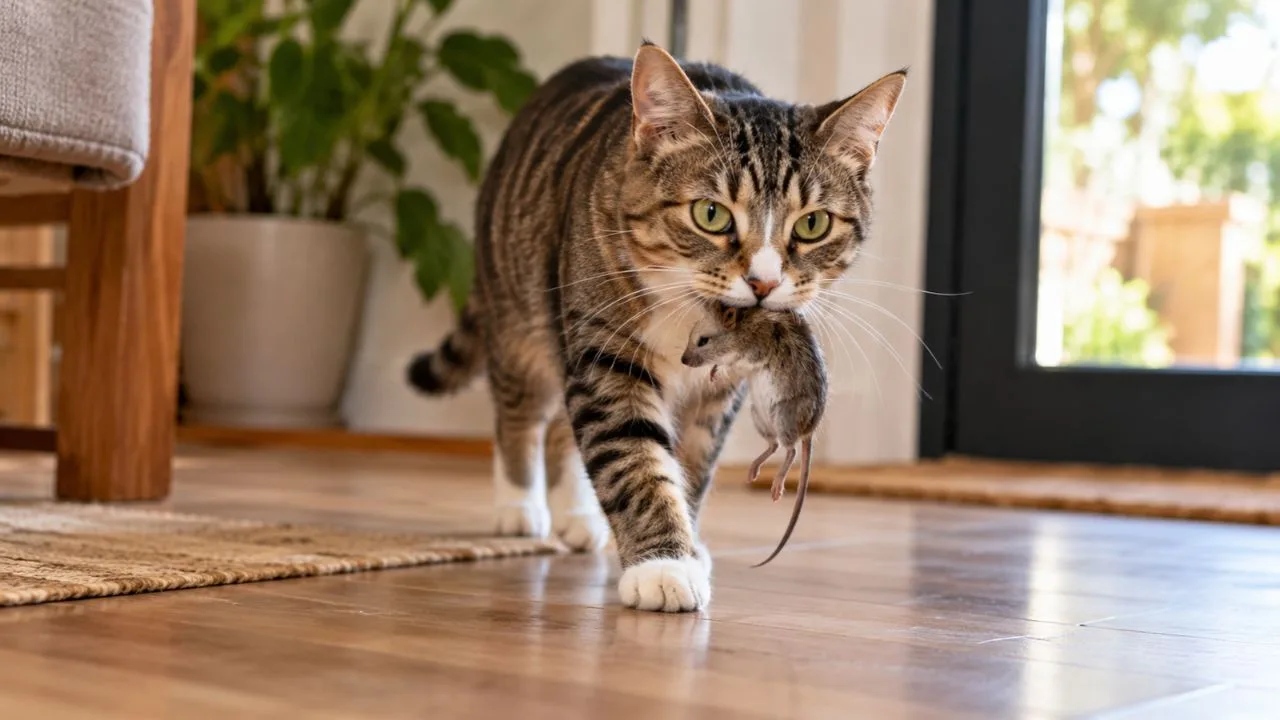 presente gatos - Seu gato apareceu com um rato ou passarinho morto na boca? Saiba o que esse comportamento revela e como lidar com segurança