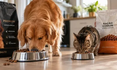 racao pet - Ração premium x ração comum: veja o que muda na saúde do pet depois de anos de alimentação
