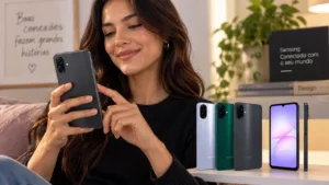 Samsung anuncia Galaxy A07s com tela de 90 Hz e promete seis anos de atualizações do Android