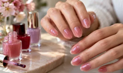 syrup nails 1 - Unhas translúcidas viram a nova trend da estação: entenda o que são as Syrup Nails e como montar as camadas de cor