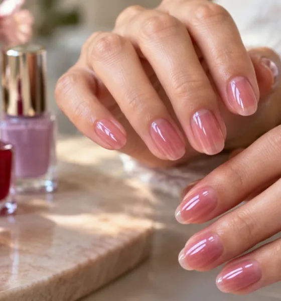 syrup nails 1 - Unhas translúcidas viram a nova trend da estação: entenda o que são as Syrup Nails e como montar as camadas de cor