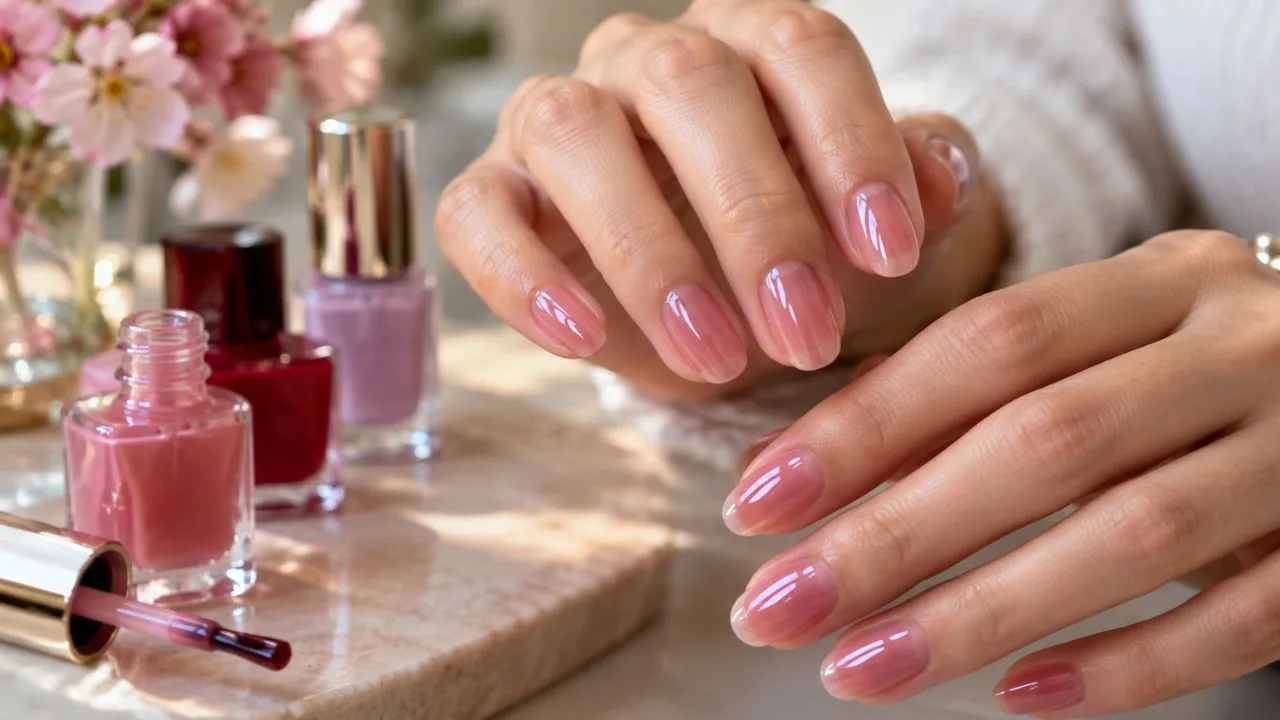 syrup nails 1 - Unhas translúcidas viram a nova trend da estação: entenda o que são as Syrup Nails e como montar as camadas de cor