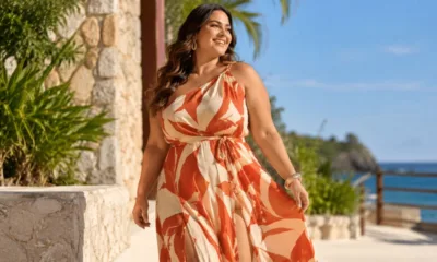 vestido plus size 1 - Verão 2027 chega com vestidos plus size mais assimétricos e fluidos: veja quais tendências valorizam o corpo e trazem conforto