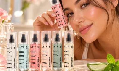 Fator5 1024x587 1 - Fator 5 lança body splash em gel com aloe vera: linha traz seis fragrâncias inspiradas em perfumes de grife e promete hidratar a pele
