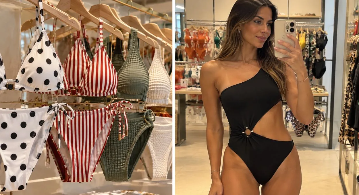 biquini moda - Moda praia verão 2027 chega com recortes ousados, cores vibrantes e maiôs assimétricos que prometem dominar as areias