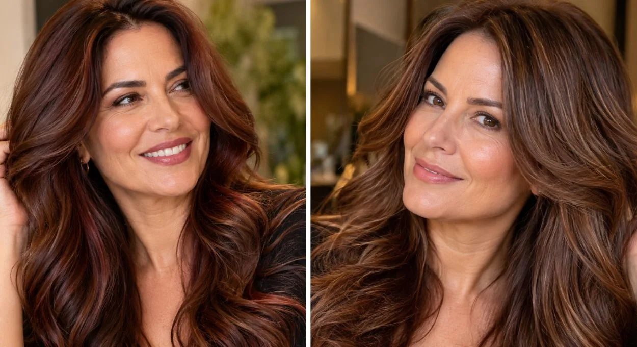 cabelo 40 - Cabelo cor de chocolate é aposta certeira depois dos 40: veja quatro tonalidades e o efeito de cada uma