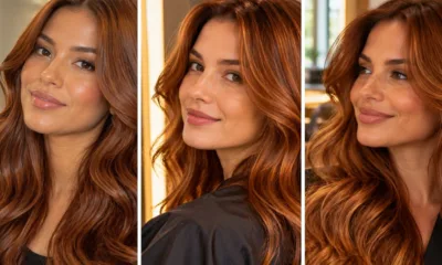 cabelo acobreado cp - Cabelo acobreado virou o tom mais pedido nos salões: veja os 4 tons de cobre que estão em alta