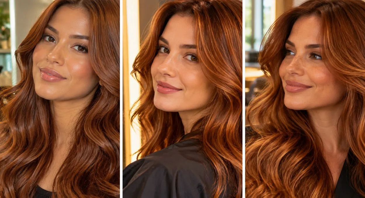 cabelo acobreado cp - Cabelo acobreado virou o tom mais pedido nos salões: veja os 4 tons de cobre que estão em alta