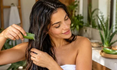 cabelo babosa - Cabelo fraco e ressecado? Veja por que a babosa aplicada semanalmente fortalece a fibra capilar e devolve o brilho