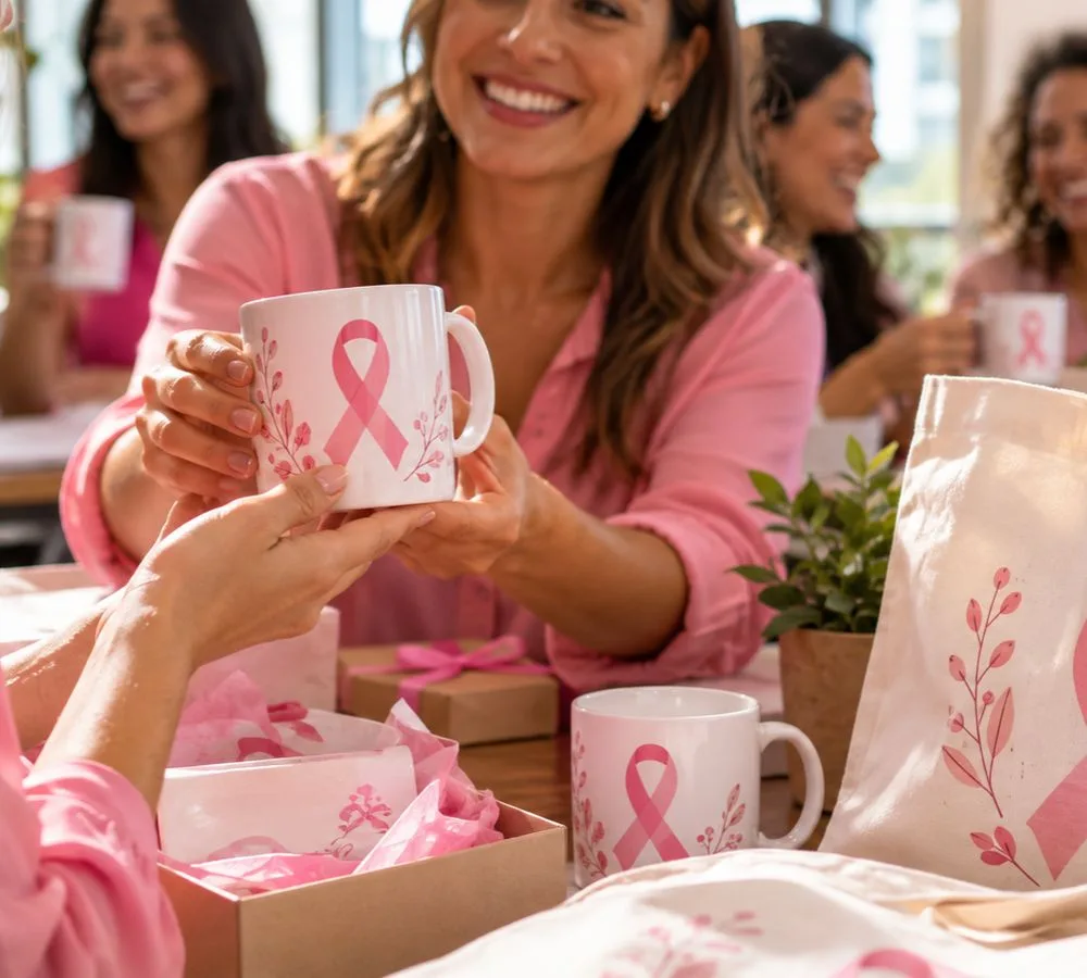 ideia de lembrancinha outubro rosa
caneca outubro rosa