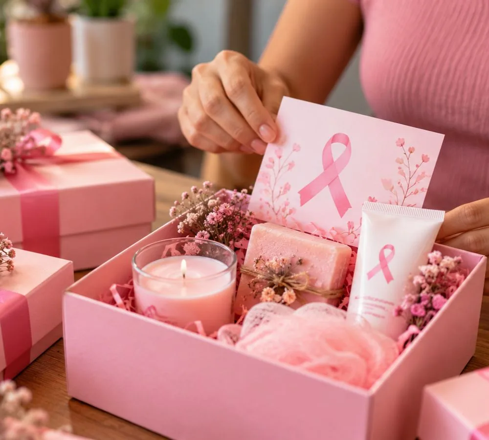 lembrancinha kit autocuidado outubro rosa