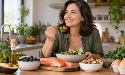 menopausa mulher alimentacao - Menopausa pede ajustes na alimentação: veja quais nutrientes ajudam a reduzir sintomas e proteger ossos e músculos