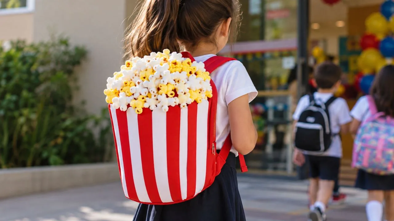 ideias de mochila maluca de pipoca