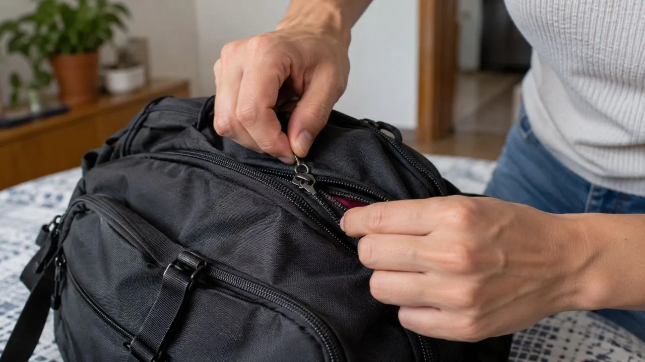 mochila ziper - Zíper de mochila emperrado trava na pior hora: entenda a causa do problema e veja como destravar sem quebrar o fecho