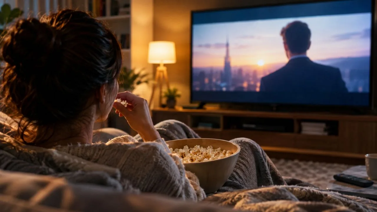 mulher assistindo filme - Três filmes mostram o que realmente separa quem desiste de quem chega lá: veja quais são e por que valem a maratona