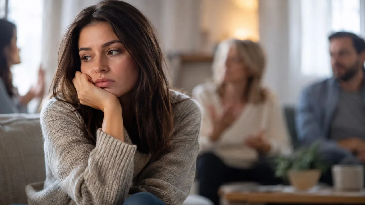 mulher pensativa chateada - Tem gente que já decidiu não gostar de você e nenhum esforço muda isso: psicanálise explica o motivo
