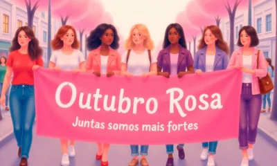 outubro rosa breast cancer awareness march - 8 desenhos de Outubro Rosa para colorir: opções simples e gratuitas para ensinar prevenção às crianças sem assustar ninguém
