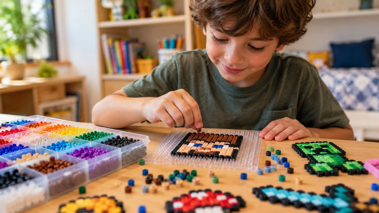 pixel art 1 - Pixel art vira febre entre crianças e famílias descobrem como criar os desenhos em grade sem precisar de computador