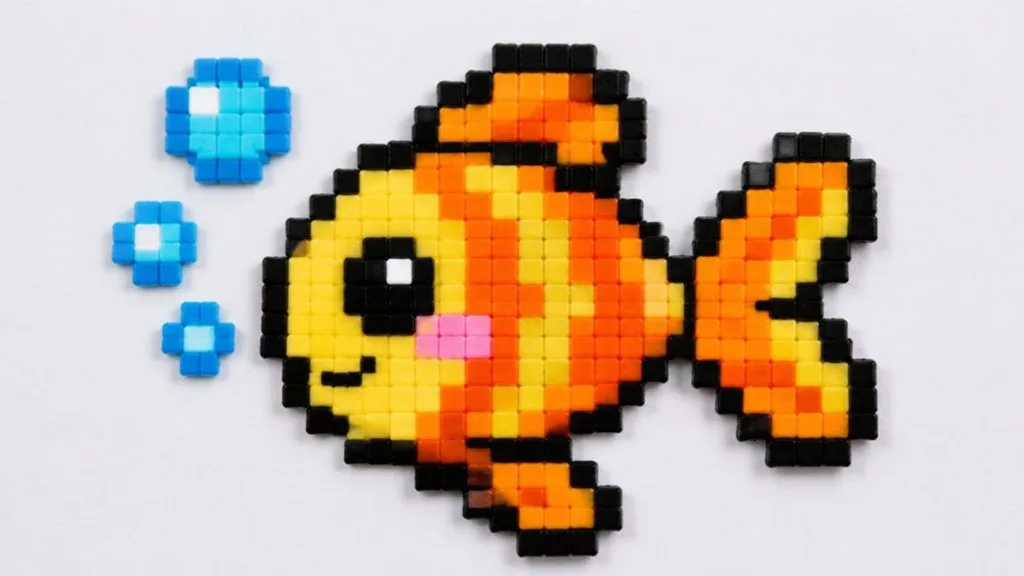 pixel art peixinho
pixel art pinterest peixe